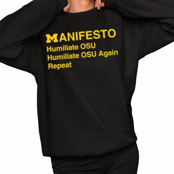 Dave Portnoy Wearing Manifesto Humiliate Osu Shirt 2 1