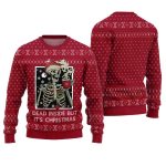 Dead Inside But It's Christmas Ugly Sweater