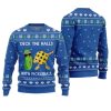 Deck The Halls With Pickleball Ugly Christmas Sweater 1 1