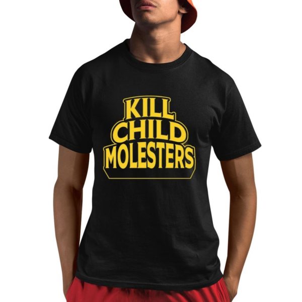 Dr. Sydney Watson Wearing Kill Child Molesters Shirt