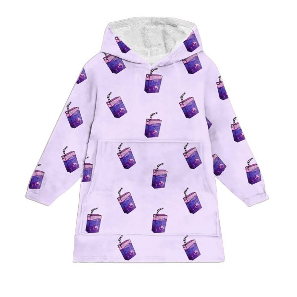 Dumb Bitch Juice Blanket Hoodie 1