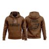 Eagles Brown Veterans Hoodie