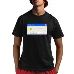 Error You Have No Brain Cells Left Shirt