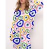 Evil Eye Pajama Set For Women 2