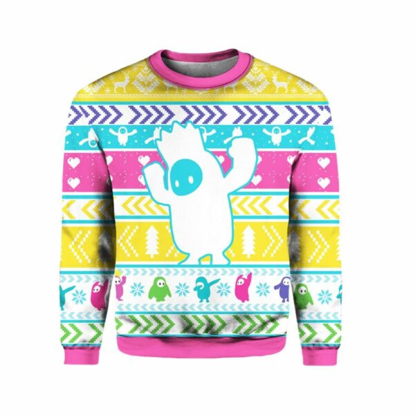 Fall Guys Ugly Christmas Sweater 1