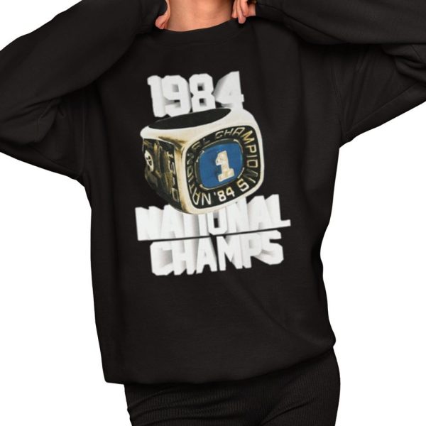 Fred Warner 1984 National Champs Shirt 2 1