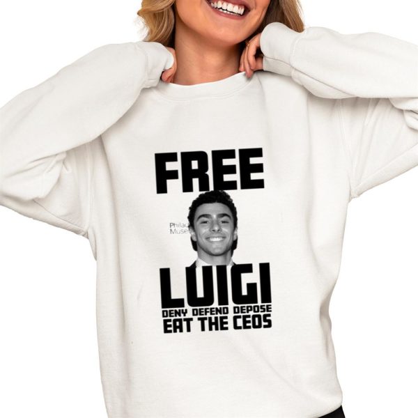 Free Luigi Deny Defend Depose Eat The Ceos Shirt 0 4