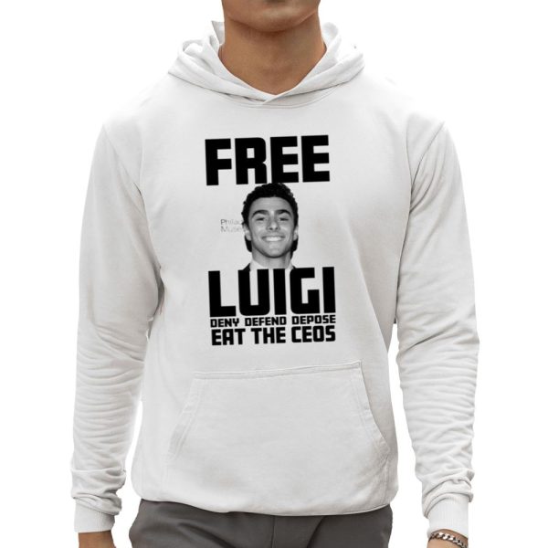 Free Luigi Deny Defend Depose Eat The Ceos Shirt 0 5