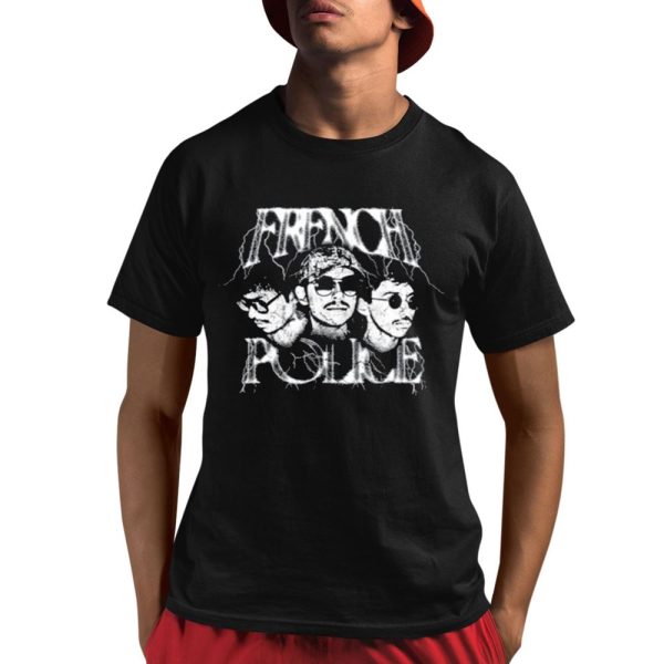 French Police Photo Shirt 1 1