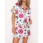 Frida Satin Pajama Set For Women