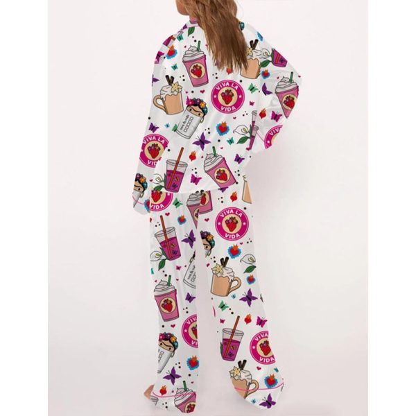 Frida Satin Pajama Set For Women 3