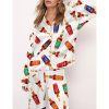 Full Set Of Kentucky Bourbon Whiskey Pajama Set For Women 2