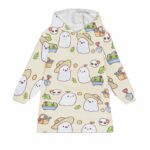 Garden Ghosts Blanket Hoodie