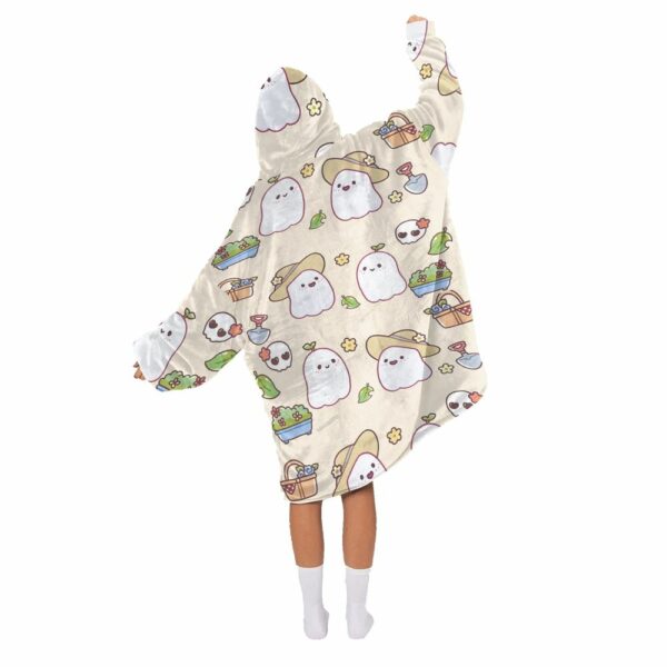 Garden Ghosts Blanket Hoodie 2