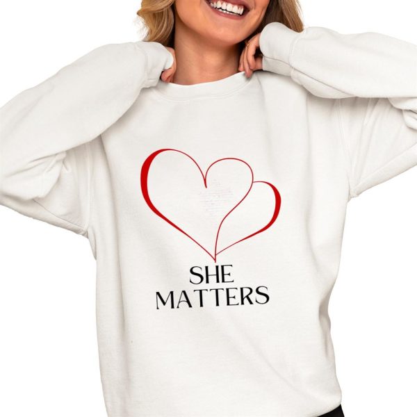 Gisele Pelicot She Matters Heart Shirt 0 4