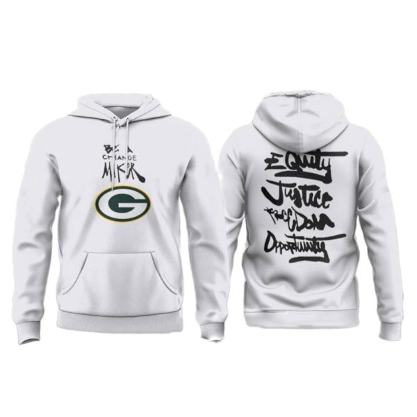 Green Bay Be A Change Maker Hoodie 1