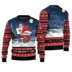 Guess Who On Naughty List Santa Ugly Christmas Sweater
