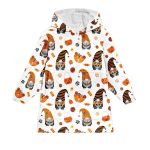 Halloween Gnome Blanket Hoodie