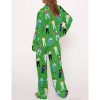 Happy Shooter Golf Movie Satin Pajama Set For Women 3