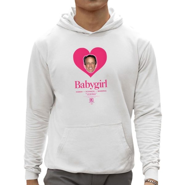 Harris Dickinson On Late Night With Seth Meyers Babygirl Shirt 0 5