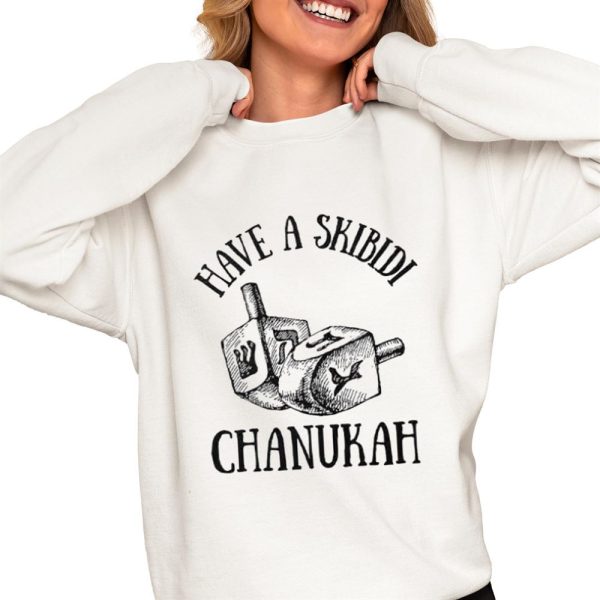 Have A Skibidi Chanukah Hanukkah Shirt 0 4