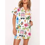 Hawaii Travel Pajama Set