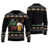 Here for the Jingle Juice Ugly Christmas Sweater 1 2