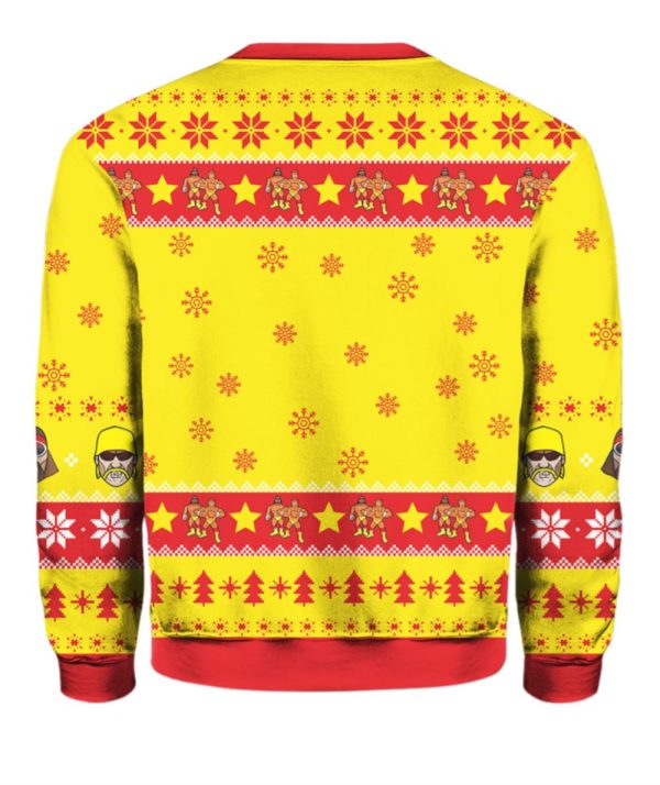 Hogan Macho Man Mega Powers Ugly Christmas Sweater 2