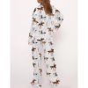 Horse Lovers Satin Pajama Set For Women 4