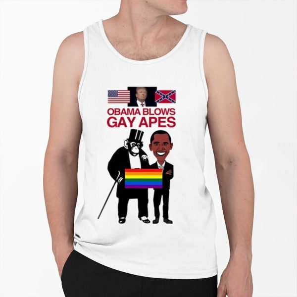 Howlingmutant Obama Blows Gay Apes Shirt 0 6