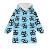 It's fine Cat Blanket Hoodie