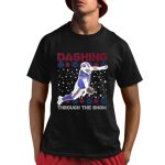 Josh Allen Dashing Through The Snow Shirt