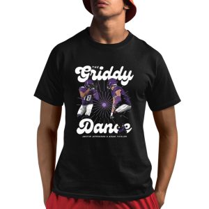 Justin Jefferson x Adam Thielen Griddy Dance Shirt 1 1