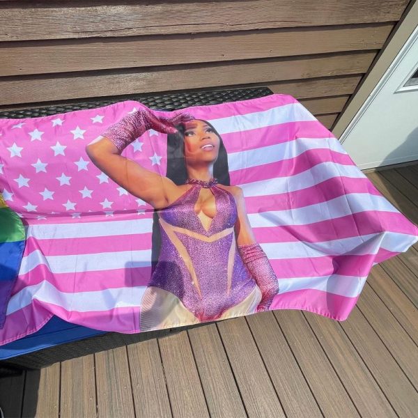 Kai Cenat Nicki Minaj Flag