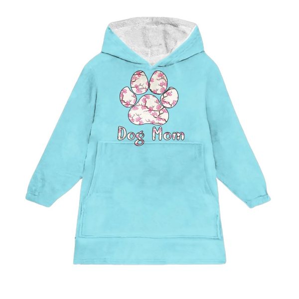 Lagoon Cherry Blossom Dog Mom Wearable Blanket 1