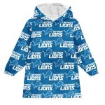 Lions Football Unisex Hoodie Blanket