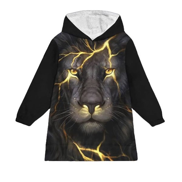 Lions King Blanket Hoodie