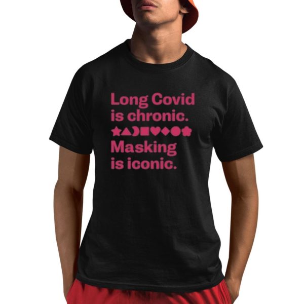 Long Covid Is Chronic Masking Is Iconic Shirt 1 1