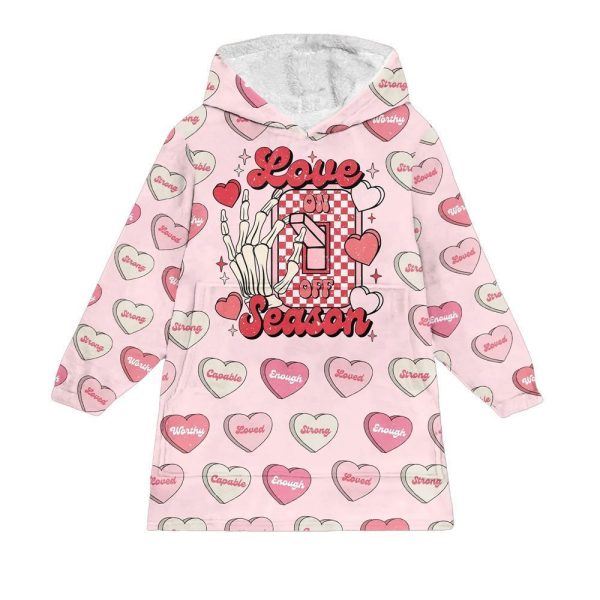 Love Season Blanket Hoodie 1