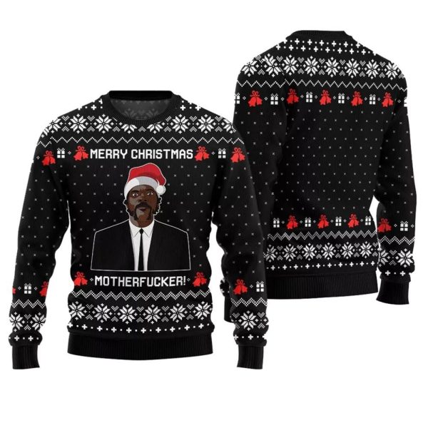 Merry Christmas Dirty Ugly Christmas Sweater 1 1