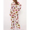 Mexican Dessert Satin Pajama Set For Women 3