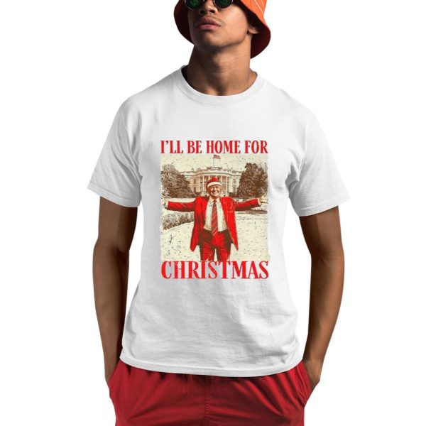 Morgan Ortagus Trump I'll Be Home For Christmas Shirt