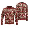 Naughty Gingerbread Ugly Christmas Sweater 1 1