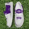 TCU Hey Dude Canvas Loafer Shoes