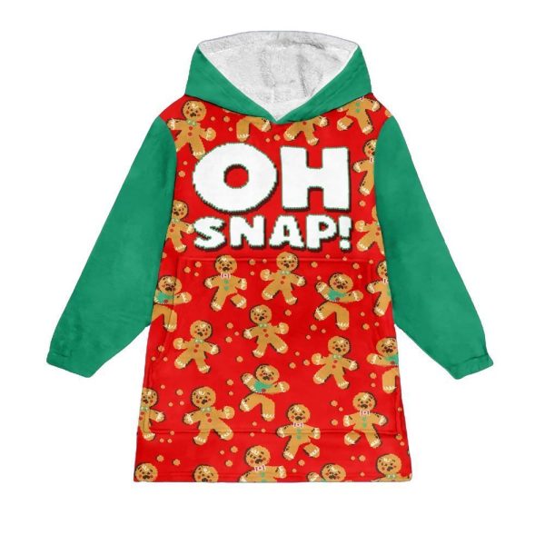 Oh Snap Blanket Hoodie 1