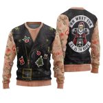 Oh What Fun It Is To Ride Santa Jacket Costume Ugly Sweater