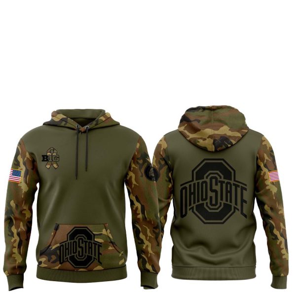 Ohio State Camo Hoodie