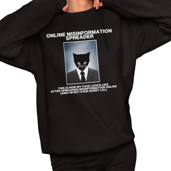 Online Misinformation Spreader Shirt 2 1