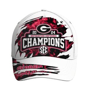 Personalized Bulldogs 2024 Southeastern Conference Champions Classic Cap 1 1