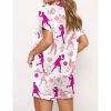 Pickleball Girl Satin Pajama Set For Women 2